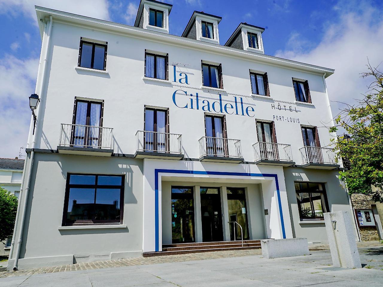 Hotel Spa De La Citadelle Lorient Port-Louis Exteriör bild