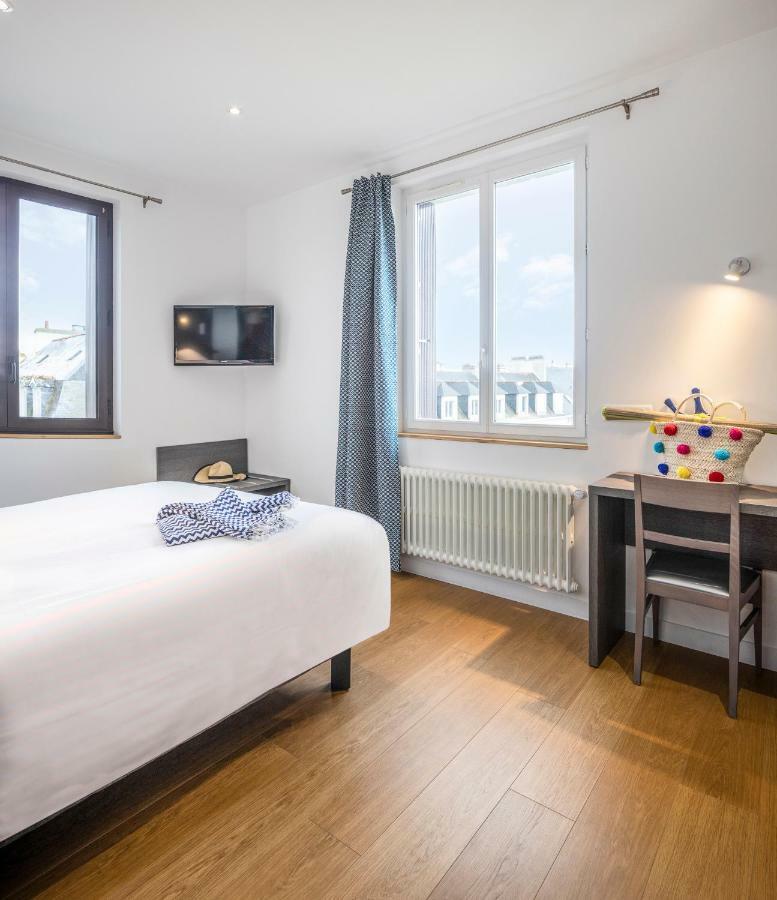 Hotel Spa De La Citadelle Lorient Port-Louis Exteriör bild