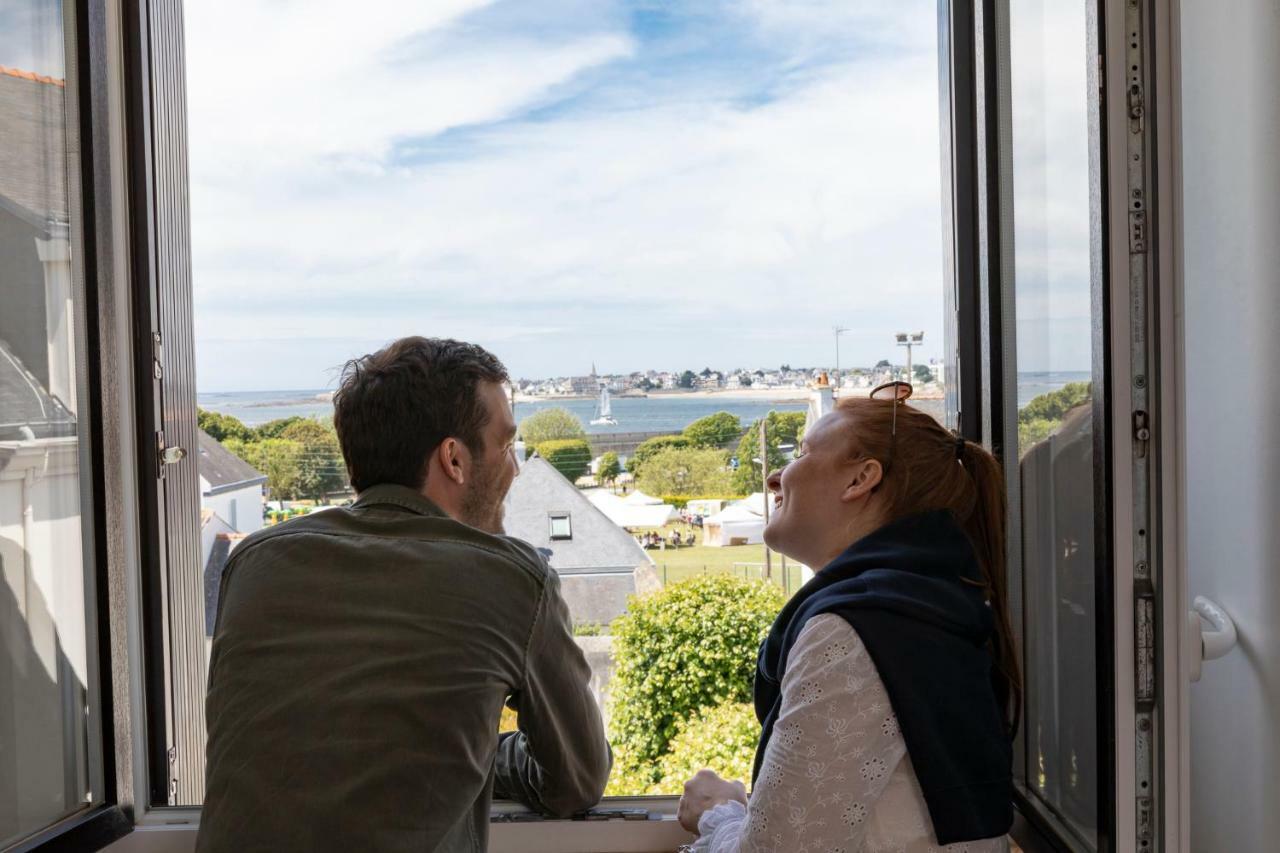 Hotel Spa De La Citadelle Lorient Port-Louis Exteriör bild