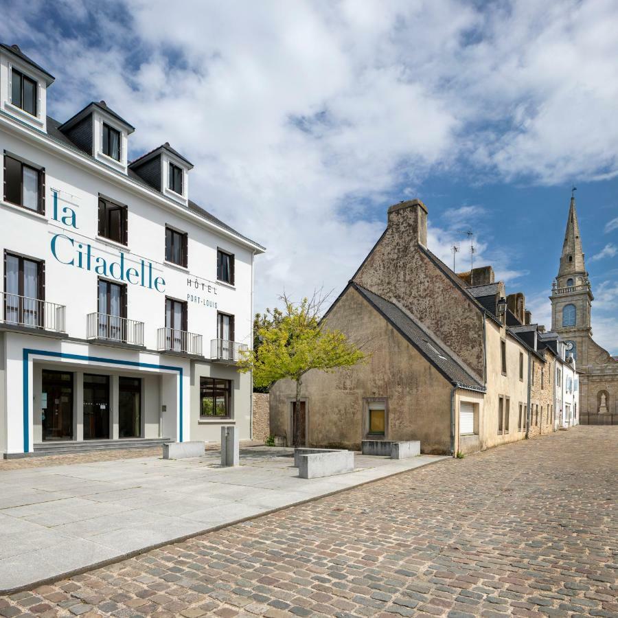 Hotel Spa De La Citadelle Lorient Port-Louis Exteriör bild